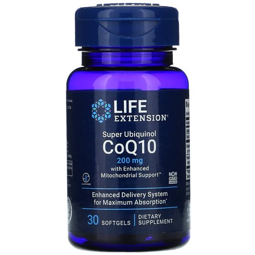    Life Extension Super Ubiquinol CoQ10 with Enhanced Mitochondrial Support, 80 , 200 , 30 .   -     -,    