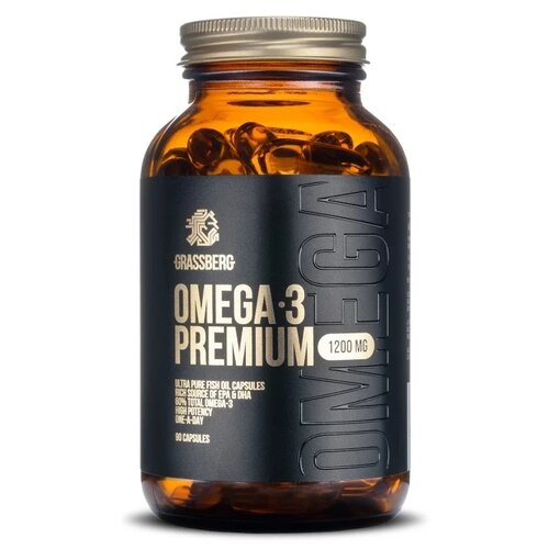   Grassberg Omega 3 Premium ., 1200 , 1.85 , 90 .   -     -,    