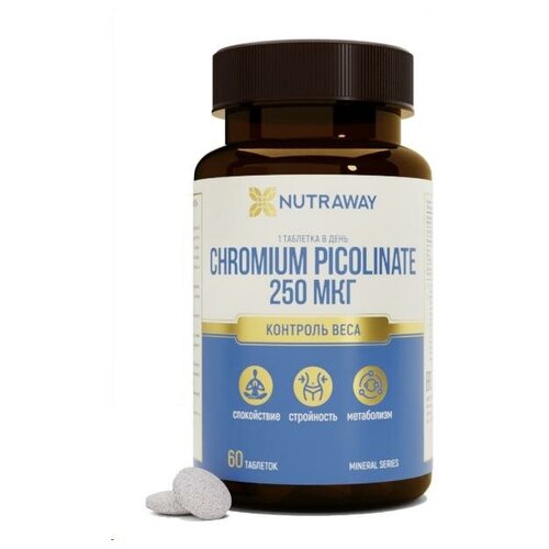      CHROMIUM PICOLINATE ( ) NUTRAWAY 60    -     -,    