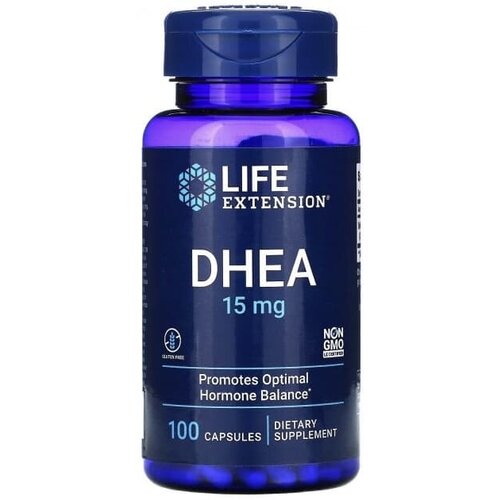   LIFE Extension DHEA 15 mg, 100 .   -     -,    