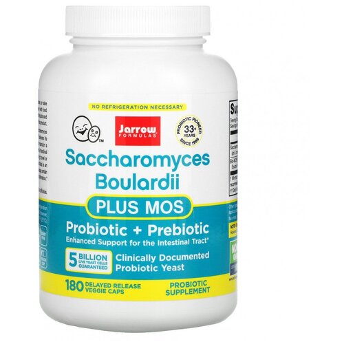    Jarrow Formulas Saccharomyces Boulardii plus MOS, 240 , 5  , 180 .   -     -,    