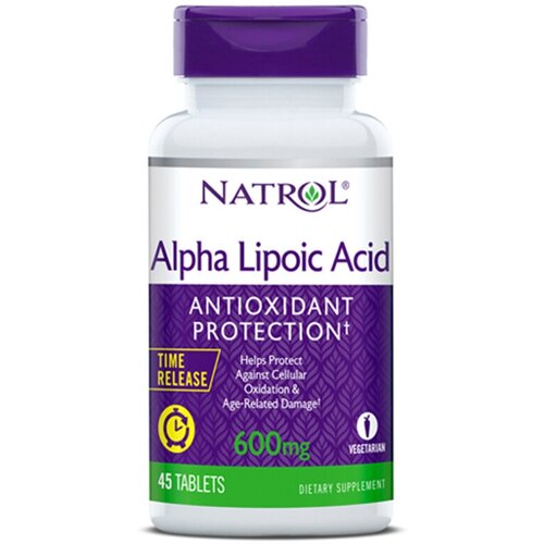   Natrol Alpha Lipoic Acid Time Release . . ., 600 , 50 , 45 .   -     -,    