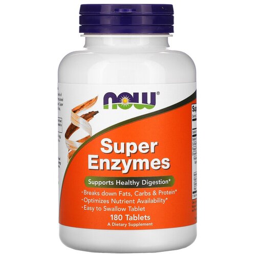    NOW Super Enzymes, 250 , 180 .   -     -,    