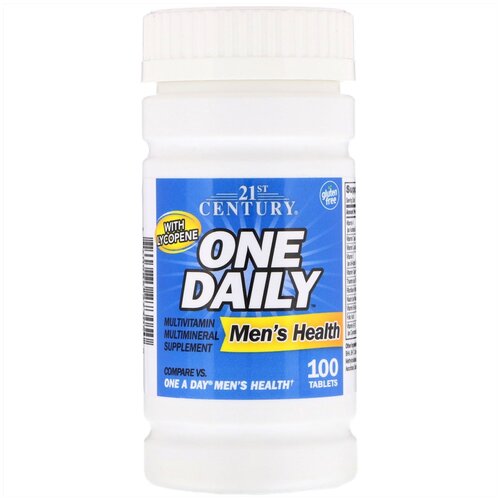    21st Century One Daily Men's Health, 180 , 100 .   -     -,    