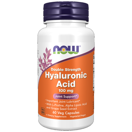   Now Foods     445 60 (HYALURONIC ACID 100MG 2X PLUS 60 VCAPS)   -     -,    