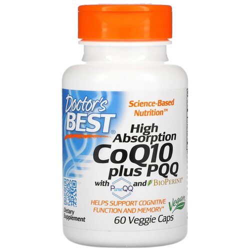    Doctor's Best High Absorption CoQ10 plus PQQ ., 70 , 60 .   -     -,    