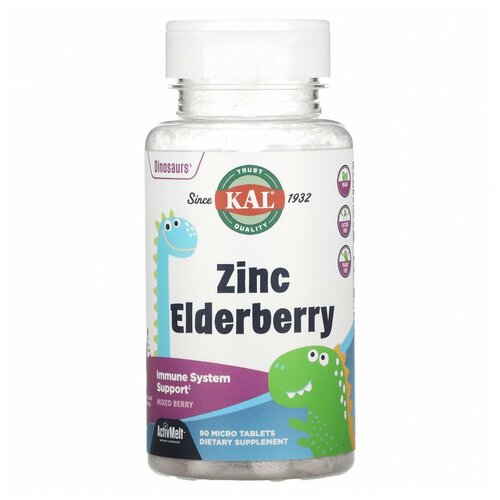   Zinc Elderberry ActivMelt (  ) 90  (KAL)   -     -,    