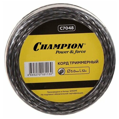    CHAMPION Tri-twist 3.0*12 ( )   -     -,    