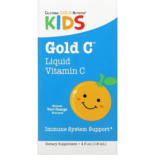   California Gold Nutrition Children's Liquid Gold Vitamin C ., 118 , 0.1    -     -,    