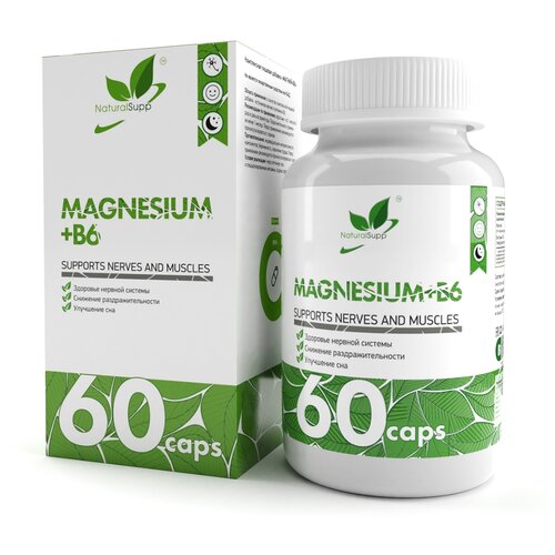   Magnesium + B6, ., 100 , 60 .   -     -,    