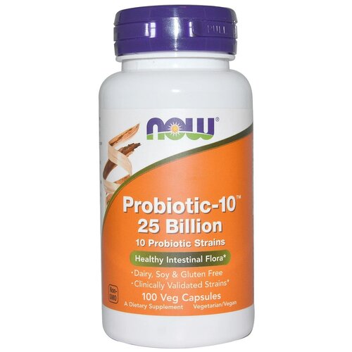    NOW Probiotic-10 25 Billion, 350 , 100 .   -     -,    