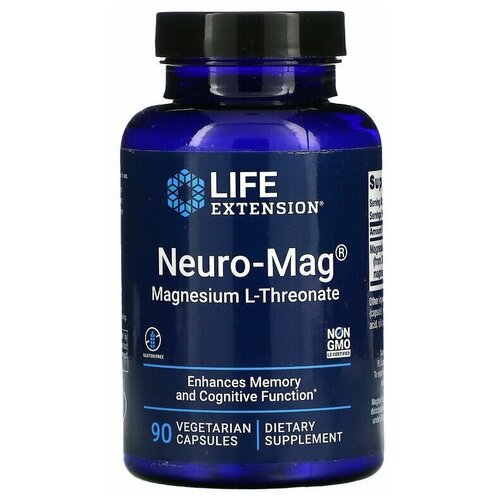    L-   (Neuro-Mag L- Life Extension) 90    -     -,    