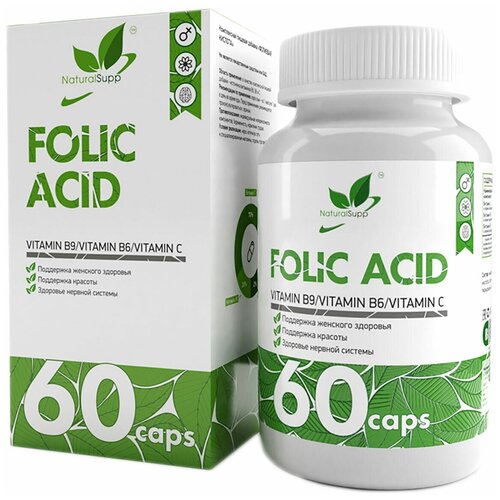     NATURALSUPP Folic Acid (60 )   -     -,    