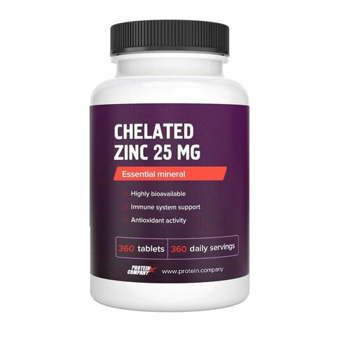     25  +  6.   ,     . Chelated zinc. 360    -     -,    