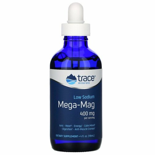   Trace Minerals  Mega-Mag (     ) 400  118    -     -,    