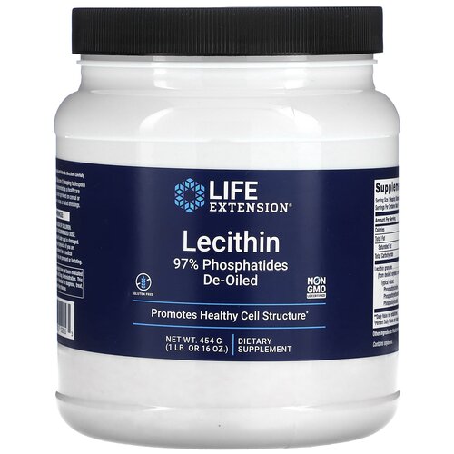    Life Extension Lecithin, 454 , 454    -     -,    