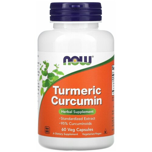   NOW Foods, Turmeric Curcumin,   , 60     -     -,    