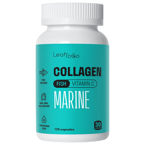   LeafToGo Marine Collagen + Vitamin C ., 90 .   -     -,    