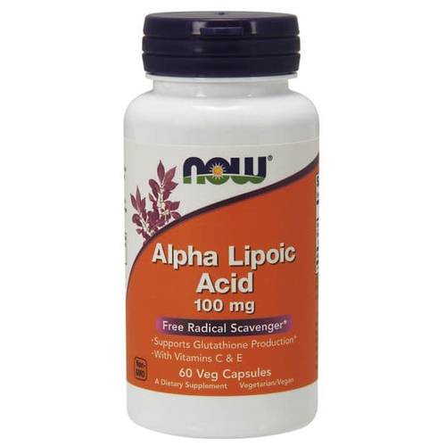    NOW Alpha Lipoic Acid with Vitamins C and E, 100 , 100 , 60 .   -     -,    