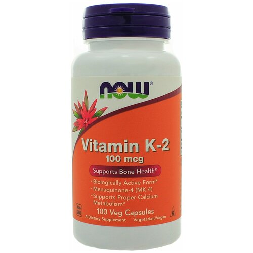   NOW Vitamin K-2 100 mcg, 100 .   -     -,    