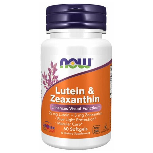   NOW Lutein and Zeaxanthin 60  /     60    -     -,    