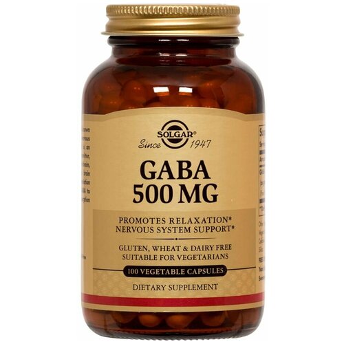   Solgar GABA () 500  100    -     -,    