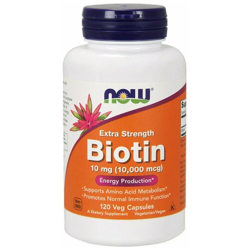   Biotin 10000 mcg 120   NOW Foods   -     -,    