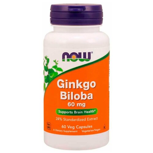   NOW Foods Ginkgo Biloba 60 . (60 .)   -     -,    