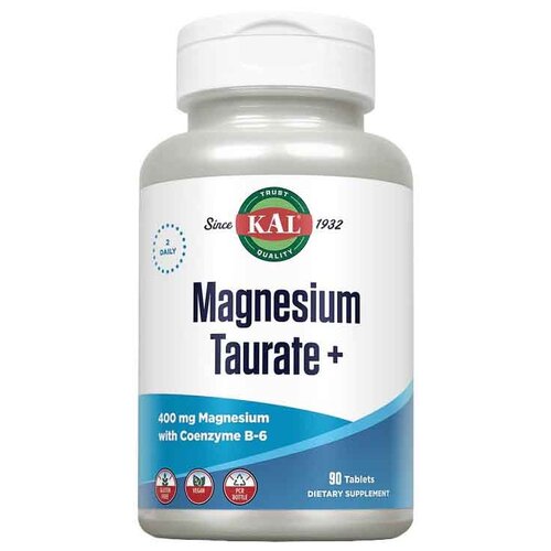    KAL Magnesium Taurate+, 250 , 400 , 90 .   -     -,    