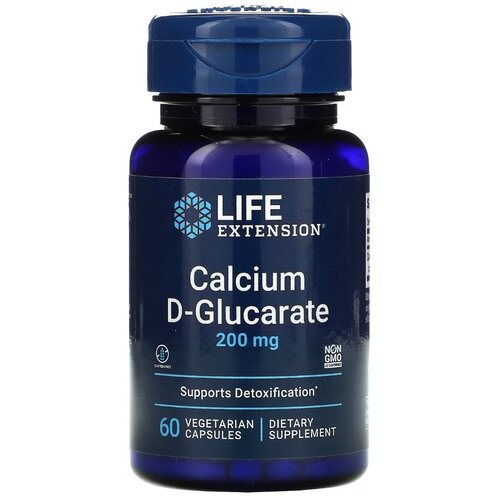   Life Extension Calcium D-Glucarate 60    -     -,    