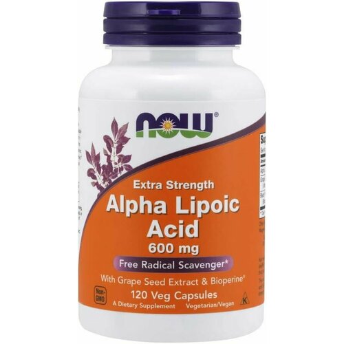     NOW Alpha Lipoic Acid, -  600  120 , ,     -     -,    