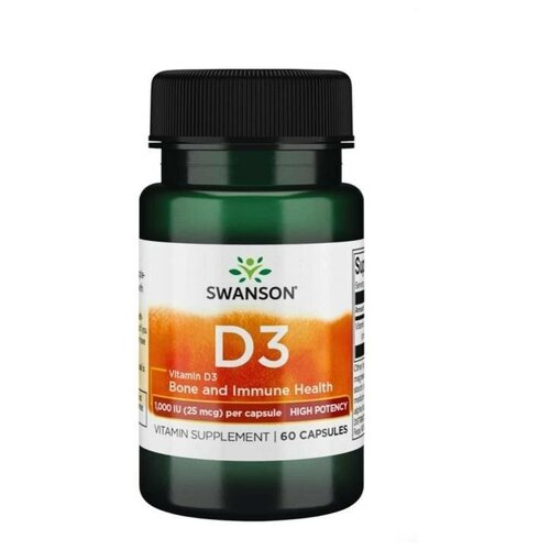   Vitamin D3 1000 IU 25 mcg High Potency  3 1000  60    -     -,    