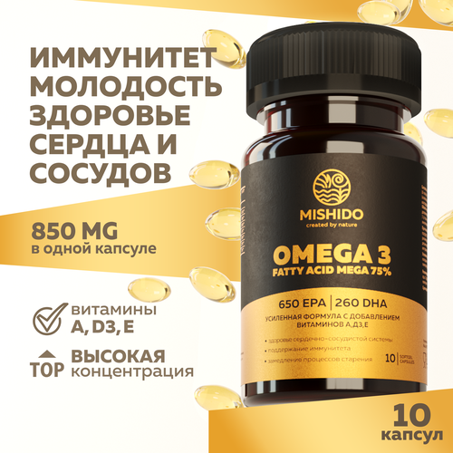    3 75% +  +  A E D3 ( 3) ULTRAMAX MISHIDO 10 , Omega 3   3,         -     -,    