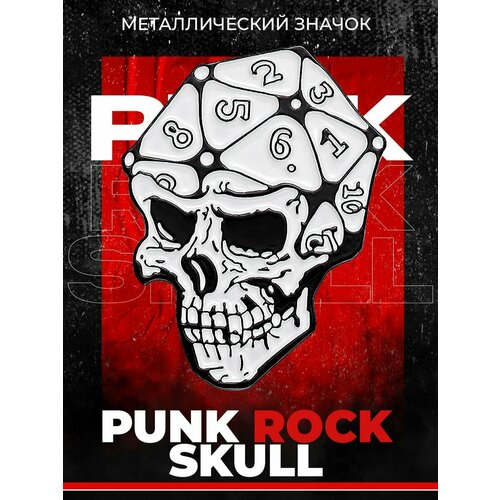       Punk Rock Skull D20 Cube   -     -,    