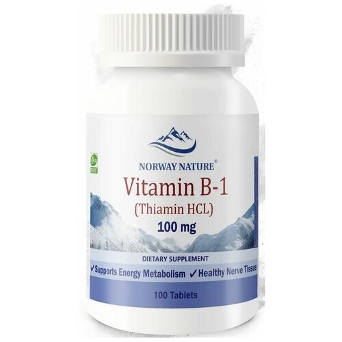   Norway Nature Vitamin B-1 Thiamin HCL 100  ( -1  ) 100  (Norway Nature)   -     -,    