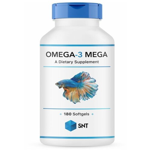   Swiss Nutrition Technology SNT Omega-3 Mega 330/220 softgels 180    -     -,    