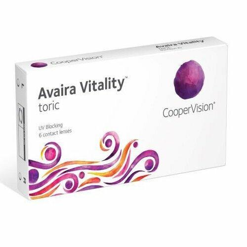     CooperVision Avaira Vitality toric., 6 ., R 8,5, D -6,5,CYL:-1,25,A:20, , 6 .   -     -,    