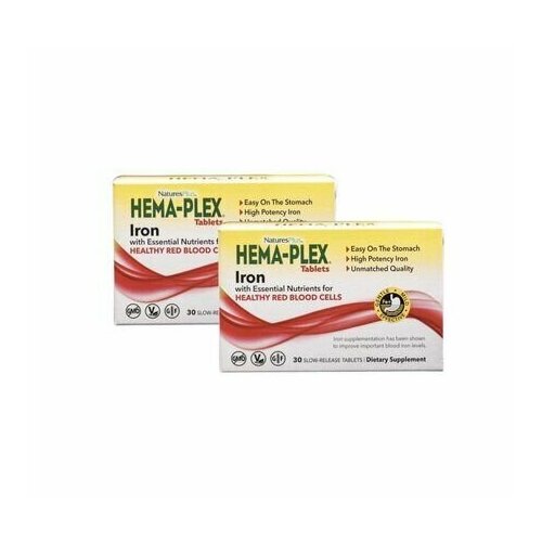   Natures Plus  Hema Plex 2   30    -     -,    