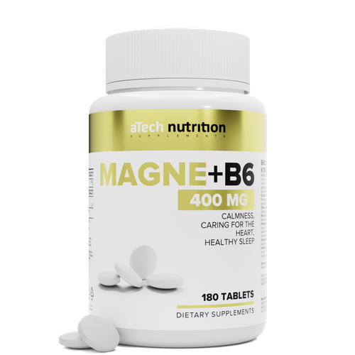    +6 / MAGNE+ 6 aTech nutrition 180    -     -,    