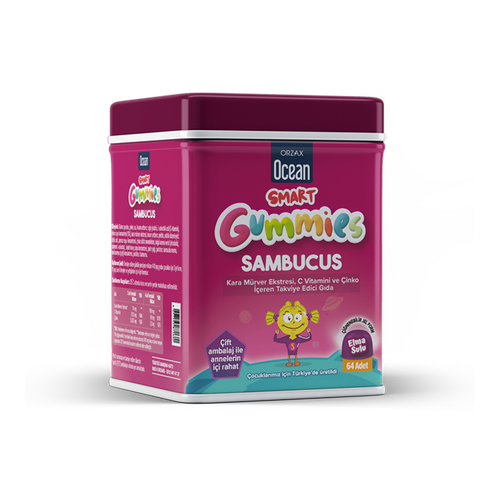   ORZAX Smurt Gummies Sambucus     64    -     -,    