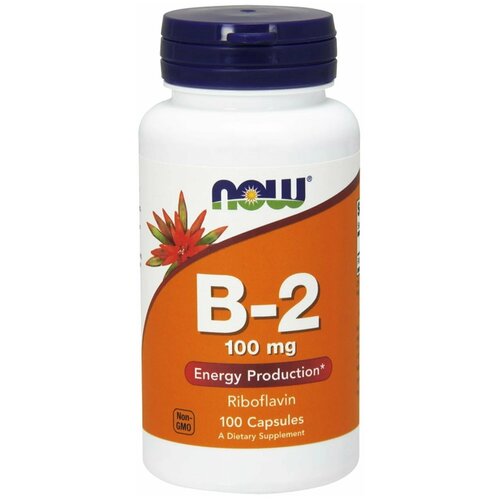   NOW FOODS Vitamin B-2 100  ( -2) 100  (Now Foods)   -     -,    