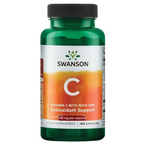   Vitamin C with Rose Hips, 500 , 120 , 100 .   -     -,    