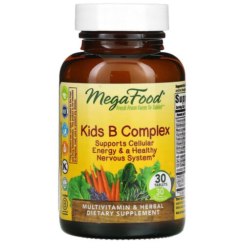   MegaFood, Kids One Daily, 30    -     -,    