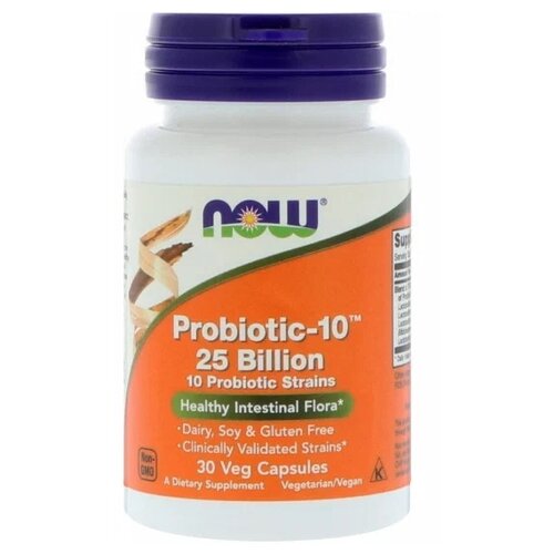    NOW Probiotic-10 25 Billion, 150 , 100 , 30 .   -     -,    