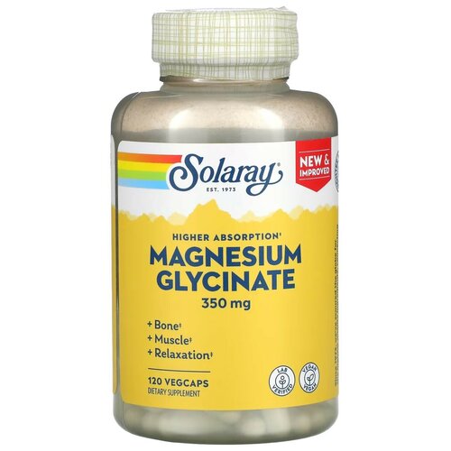   Solaray Magnesium Glycinate (    ) 350  120    -     -,    