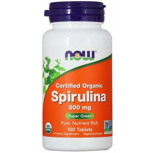   NOW Spirulina () 500 mg (100 tab)(100 )   -     -,    