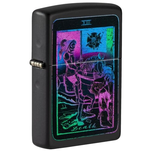    Zippo 49698  Tarot Card Black Matte   -     -,    