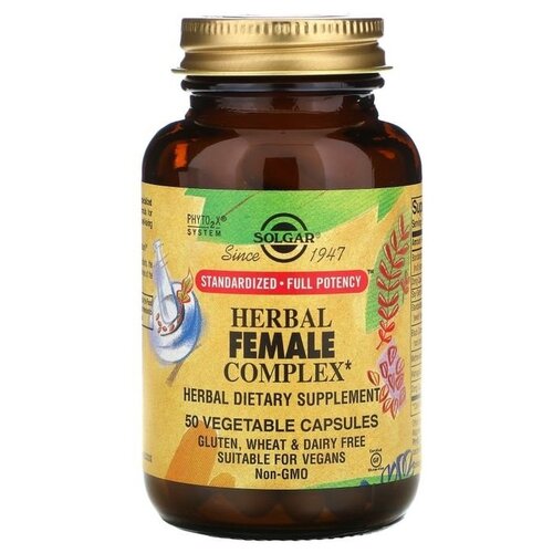   Solgar Herbal Female Complex ., 160 , 50 .   -     -,    