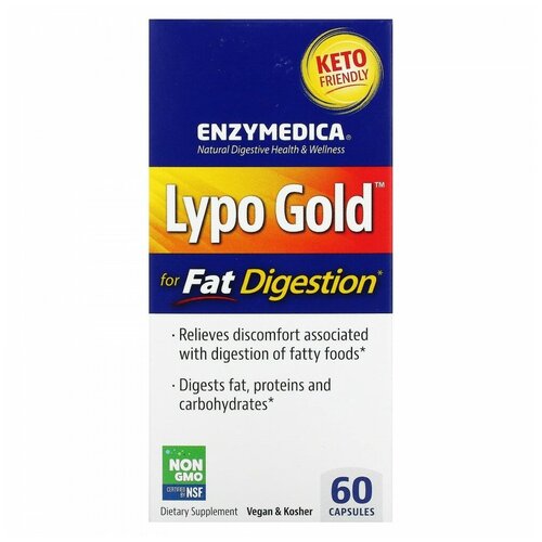   Enzymedica, Lypo Gold,   , 60    -     -,    