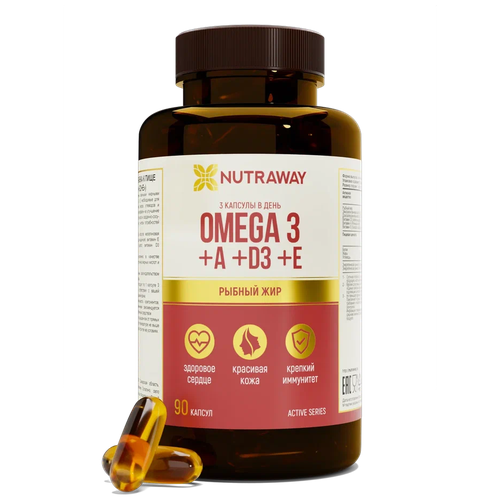     Omega 3 +A+D3+E, Nutraway 90      -     -,    